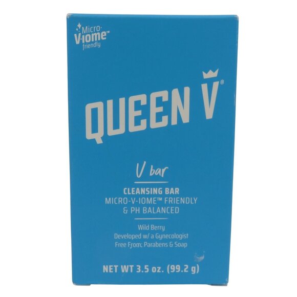 Queen V Other - Queen V Wild Berry V Cleansing Bar UPC 302340100038 3.5oz NEW Paraben Soap Free